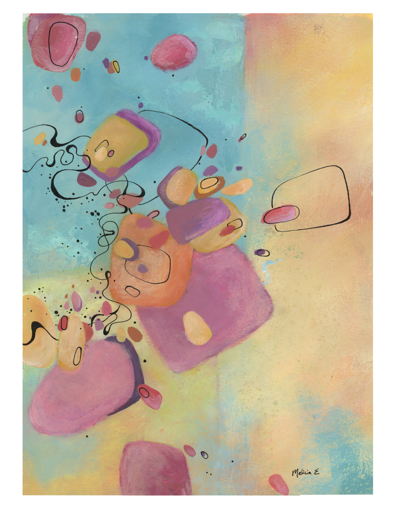 "Breaking Free", greeting card