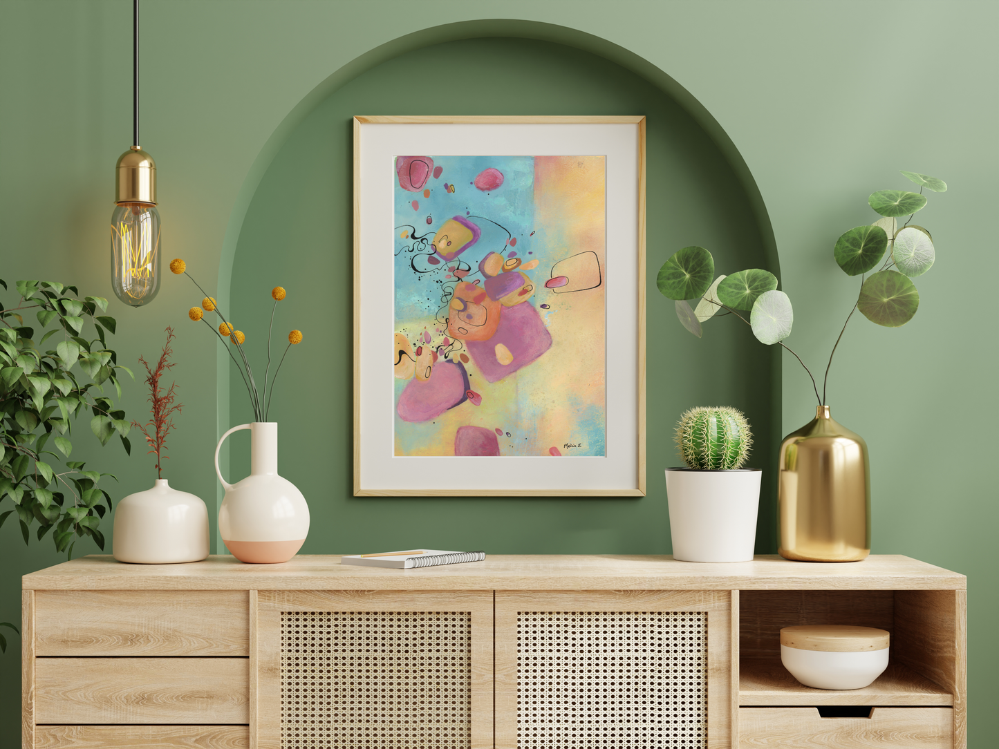 "Breaking Free" print