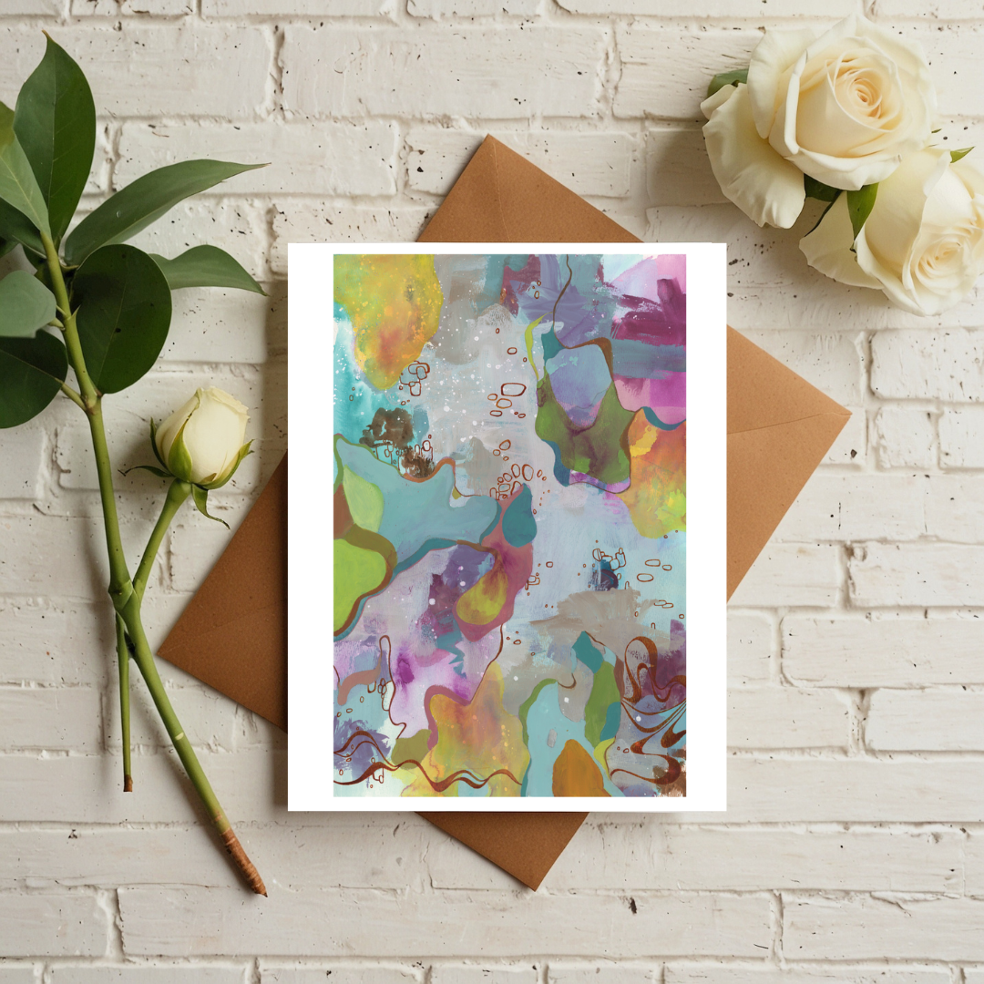 "Wherever I Am There You Are" greeting card
