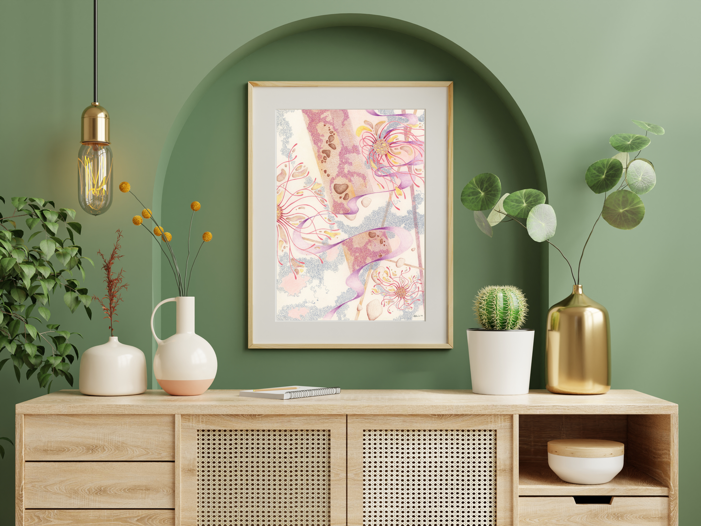 "I'm Forming Something New" print