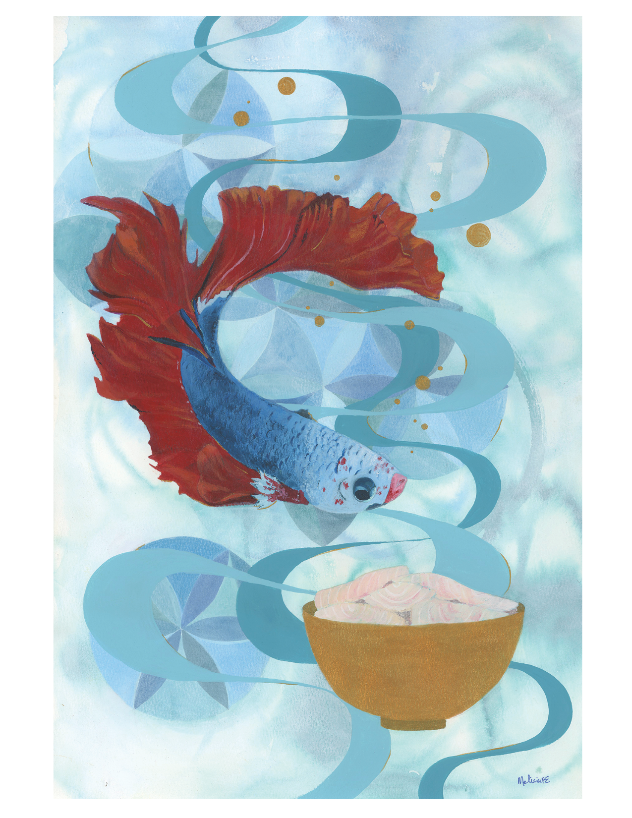 "The Giants Will Be Our Food" print