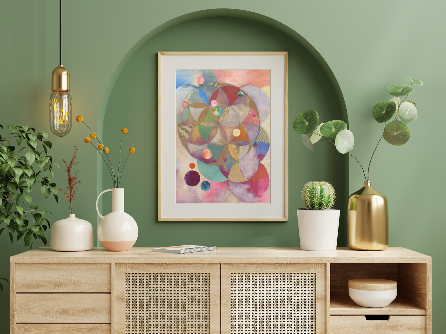 "Kaleidoscope" print