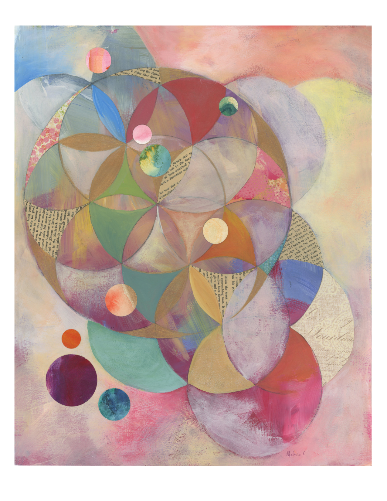 "Kaleidoscope" print