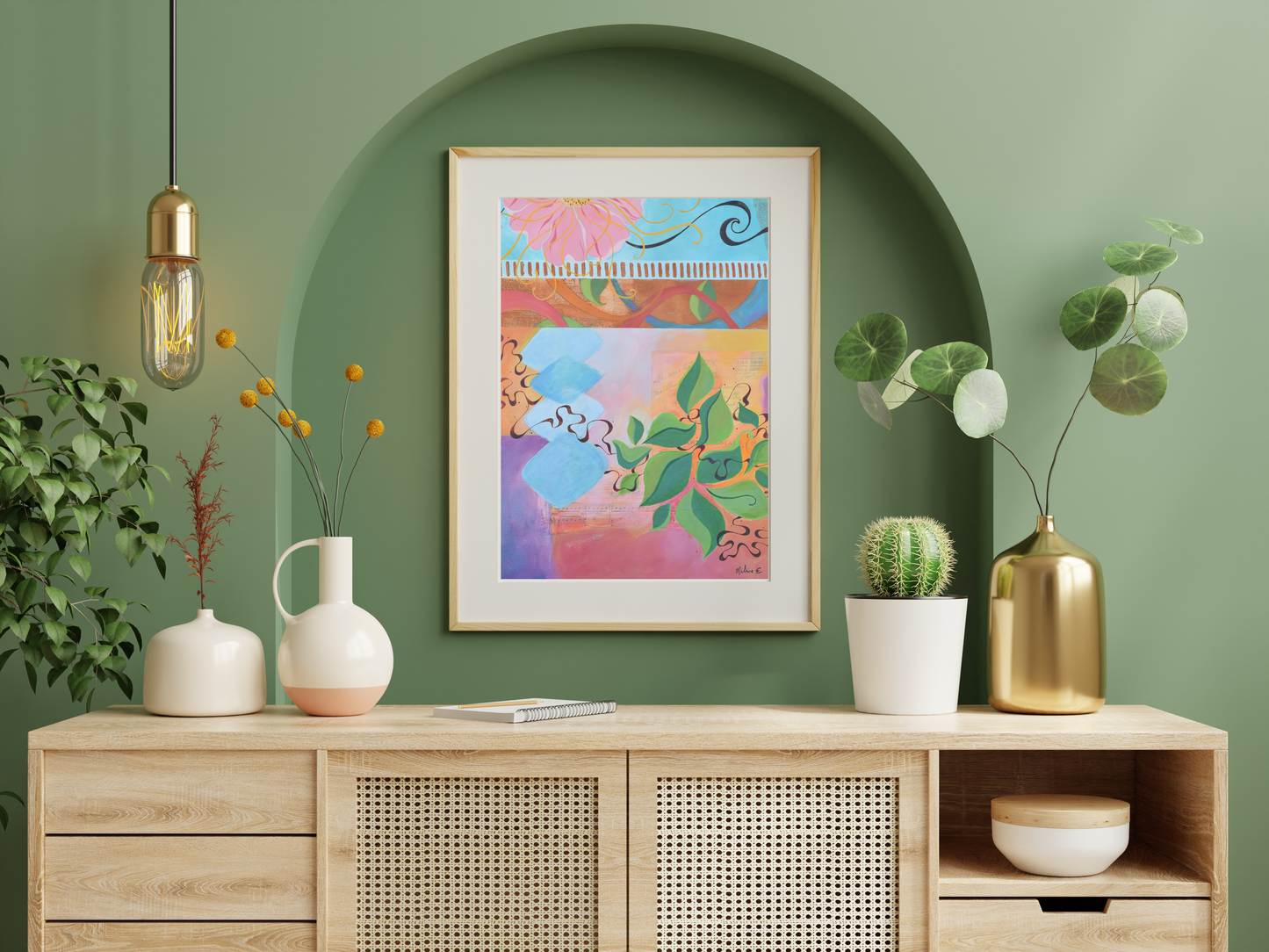 "Living Stones" print