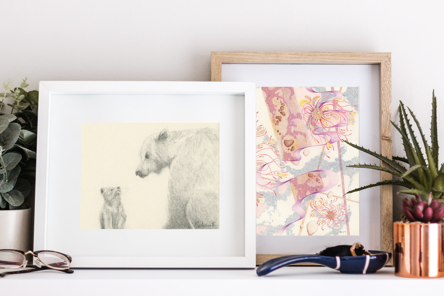 "Mama Bear" drawing print