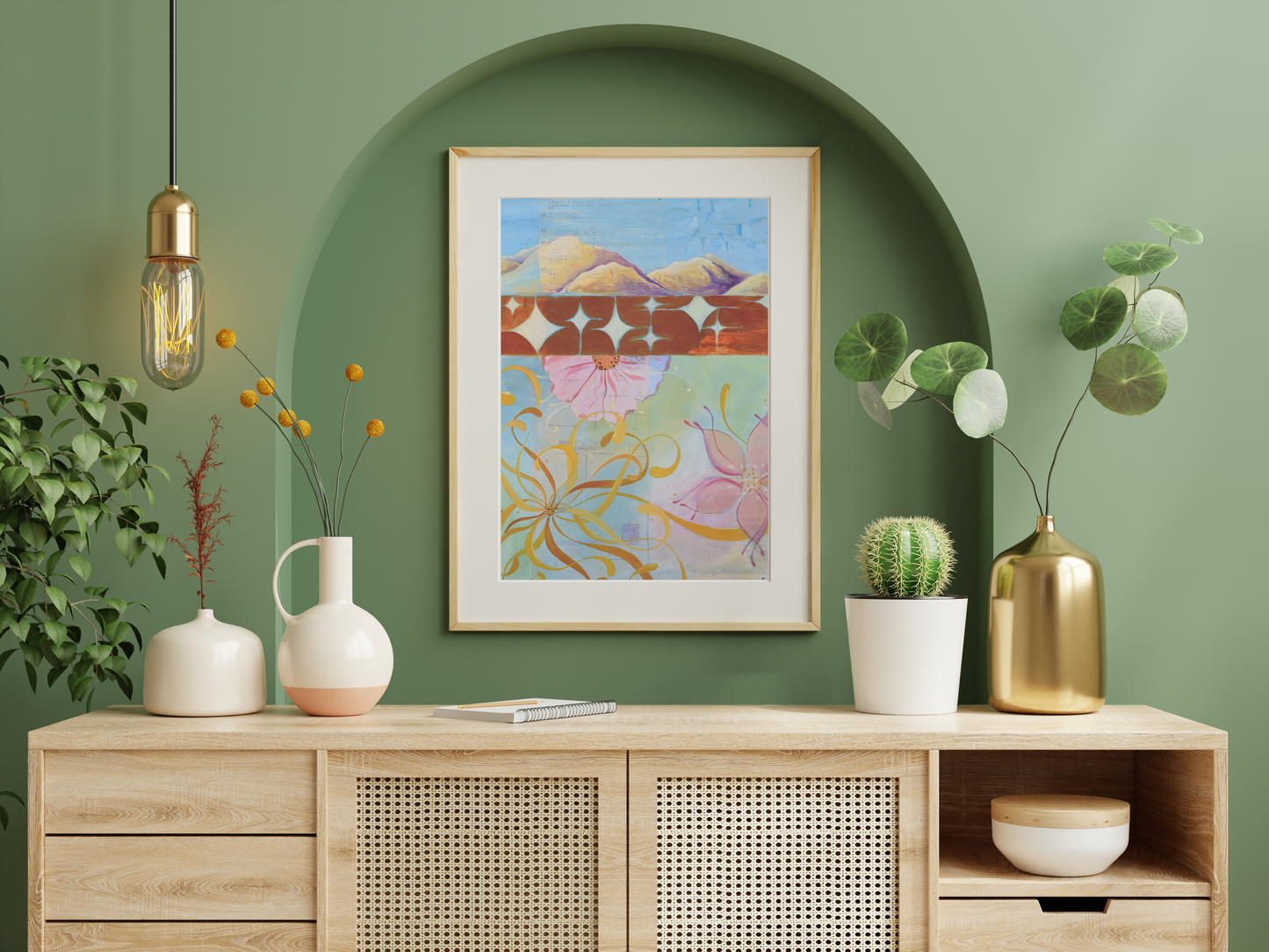 "Treading Upon High Places" print