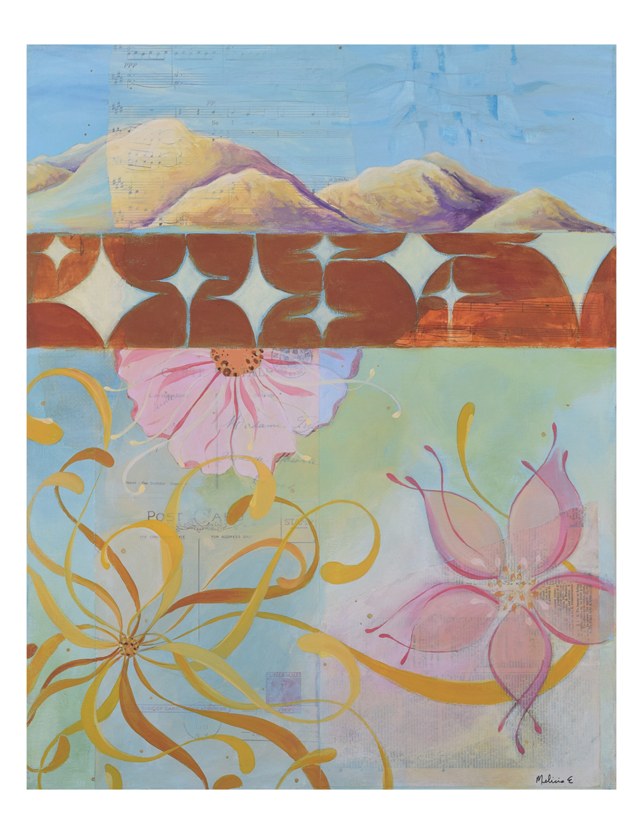 "Treading Upon High Places" print