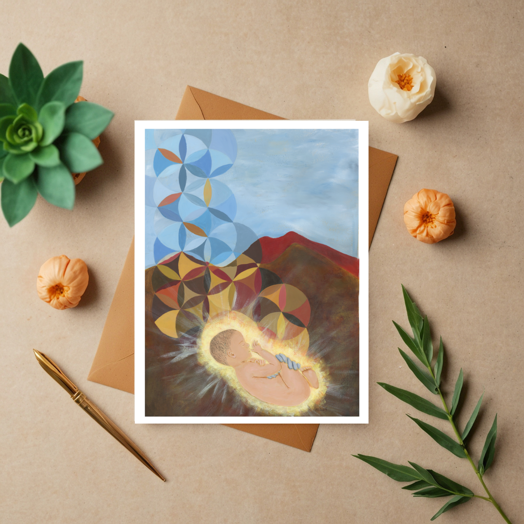 "It Won't Be Long Now" greeting card