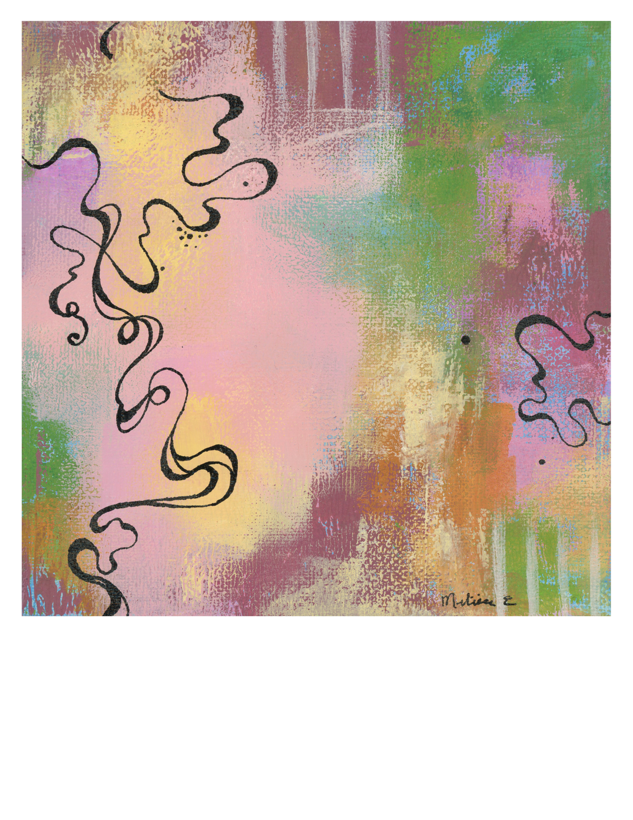 "Just Choose" greeting card