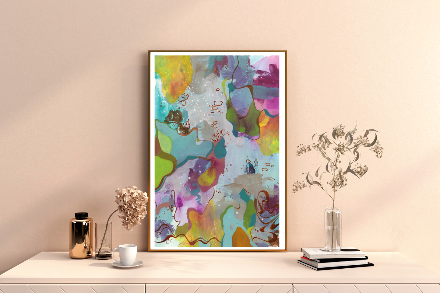 "Wherever I Am, There You Are" print