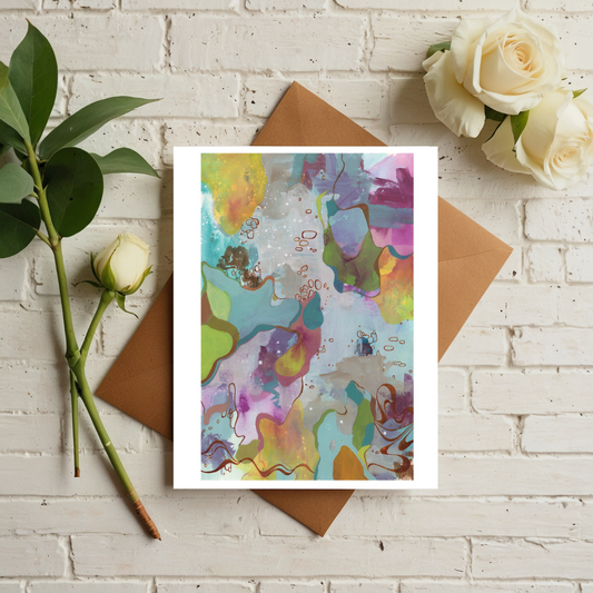 "Wherever I Am There You Are" greeting card