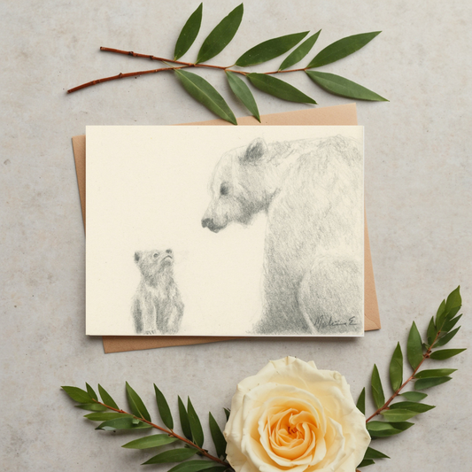 'Mama Bear' greeting card