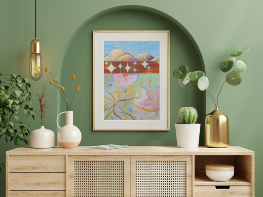 "Treading Upon High Places" print